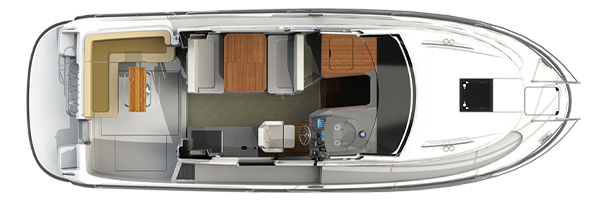 Nimbus 305 Coupe Layout