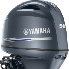 Image of a 90 hp Yamaha motor