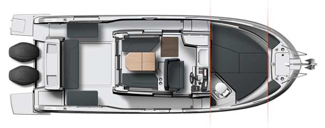 Beneteau Barracuda Layout