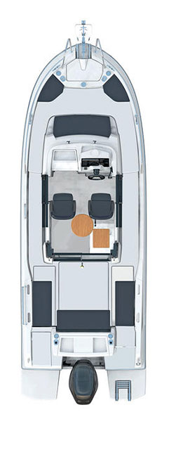 Beneteau Barracuda 7 Top